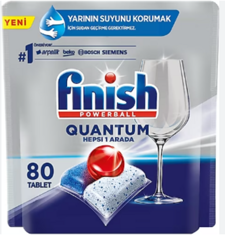 FINISH QUANTUM TABLET 80'Lİ